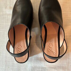 New JCrew Convertible Leather Clog size 11